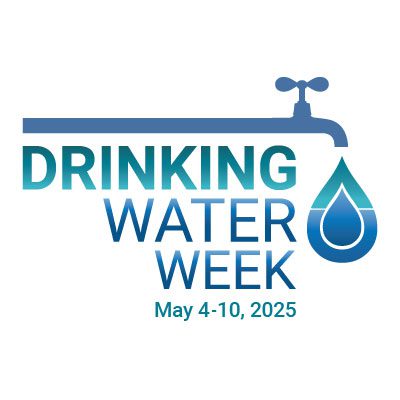 Image of 2025 Drinking Water Week Logo Square