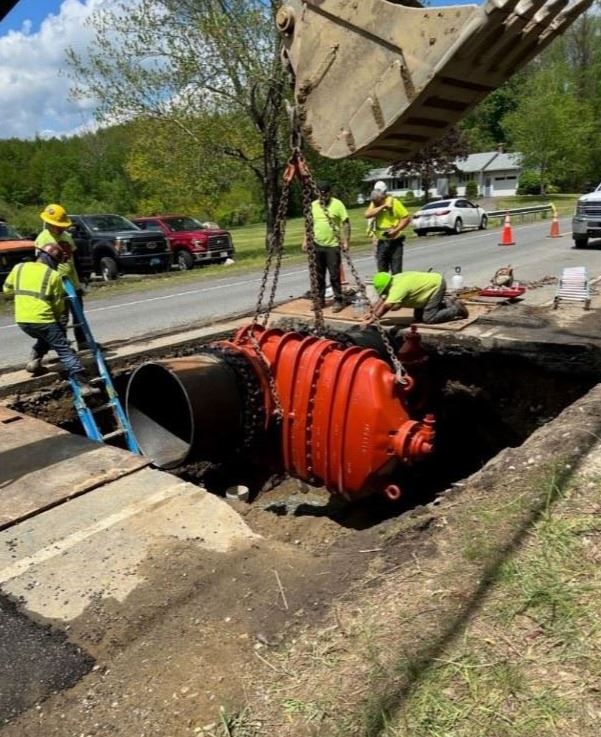 Image of Haydenville Road Water Valve Installation 2022