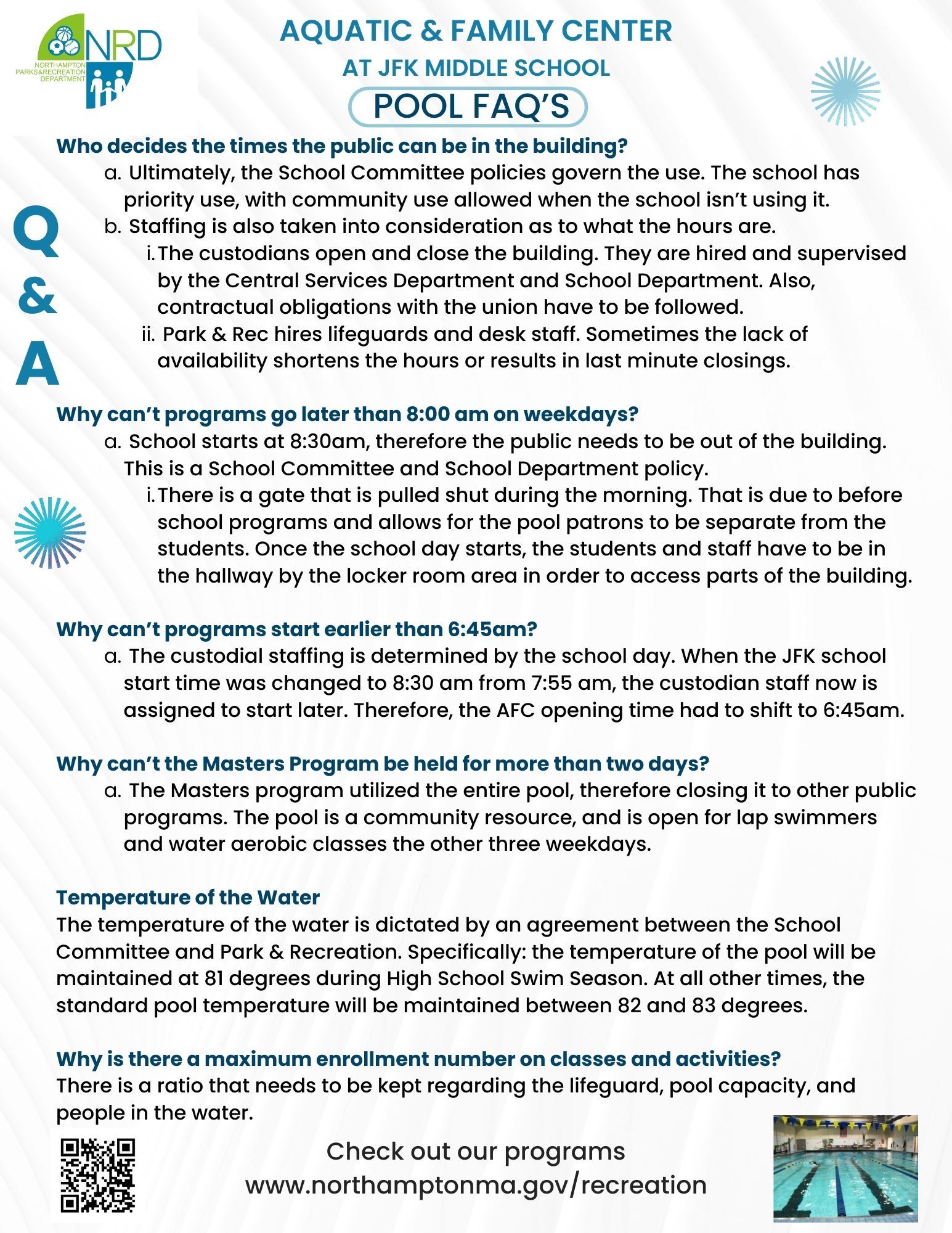 FAQs Pool  december 2023